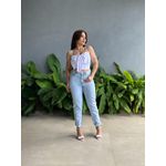 Cropped em Crepe Laço no Busto BRANCO