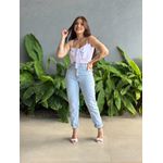 Cropped em Crepe Laço no Busto BRANCO