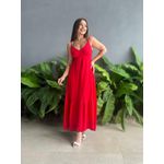 Vestido Longo Ester VERMELHO