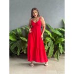 Vestido Longo Ester VERMELHO