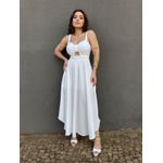 Vestido Longo Maria OFF WHITE