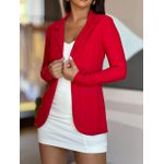 Max Blazer Chocomel em Poliamida VERMELHO