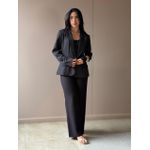 Blazer Curto em Alfaiataria PRETO