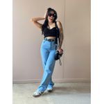 Corselet em Tricot Decote Coração PRETO