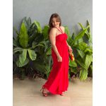 Vestido Longo Gabriele VERMELHO.