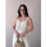 Macacão Longo Ema BEGE