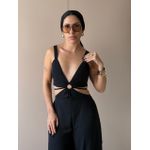 Macacão Longo Maju PRETO