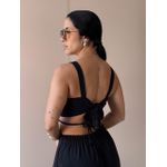 Macacão Longo Maju PRETO