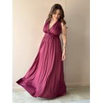 Vestido Longo Multiformas VINHO