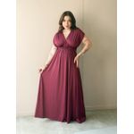 Vestido Longo Multiformas VINHO