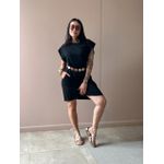 Vestido Muscle Curto PRETO