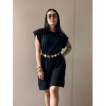 Vestido Muscle Curto PRETO