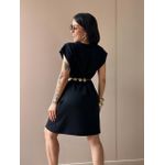 Vestido Muscle Curto PRETO