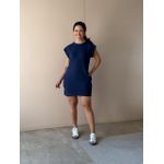 Vestido Muscle Curto AZUL MARINHO