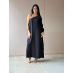 Vestido Elis Nula Manga PRETO