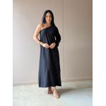 Vestido Elis Nula Manga PRETO