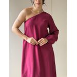 Vestido Elis Nula Manga VINHO