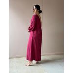 Vestido Elis Nula Manga VINHO