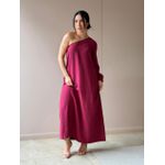 Vestido Elis Nula Manga VINHO