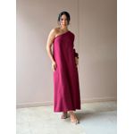 Vestido Elis Nula Manga VINHO