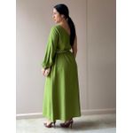 Vestido Elis Nula Manga VERDE OLIVA