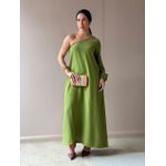 Vestido Elis Nula Manga VERDE OLIVA