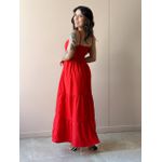 Vestido Midi Fatima VERMELHO
