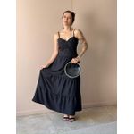 Vestido Midi Fatima PRETO