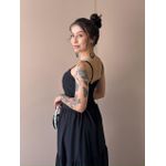 Vestido Midi Fatima PRETO