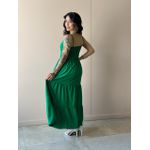 Vestido Midi Fatima VERDE BANDEIRA