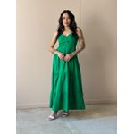Vestido Midi Fatima VERDE BANDEIRA
