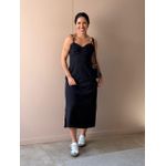 Vestido Midi Aurora PRETO