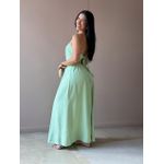 Vestido Midi Josi Sem Alças VERDE CLARO