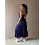 Vestido Midi Marcela AZUL MARINHO
