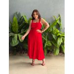 Vestido Midi Marcela VERMELHO