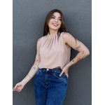 Blusa Geise Cavada BEGE CLARO
