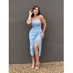 Vestido Midi Isadora AZUL BEBE