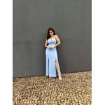 Vestido Longo Diana AZUL BEBE