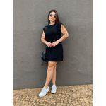 Vestido Curto Muscle Malha Premium PRETO