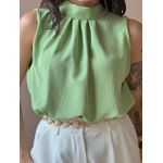 Blusa Geise Cavada VERDE MENTA