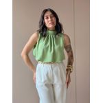 Blusa Geise Cavada VERDE MENTA