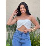 Blusa Multiformas de Amarração OFF WHITE