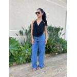 Blusa Multiformas de Amarração PRETO