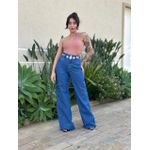 Body Nula Manga em Poliamida CAPUCCINO