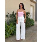 Corselet em Tricot Decote Coração ROSA BEBE