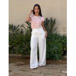 Blusa Muscle Tee LISTRADA SALMÃO