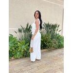 Blusa Grazi Nula Manga com Ferragem OFF WHITE