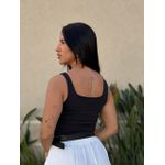 Regata Erica em Poliamida PRETO