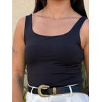 Regata Erica em Poliamida PRETO