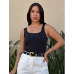 Regata Erica em Poliamida PRETO